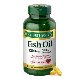 Omega 3 Fish Oil (Nature’s Bounty)