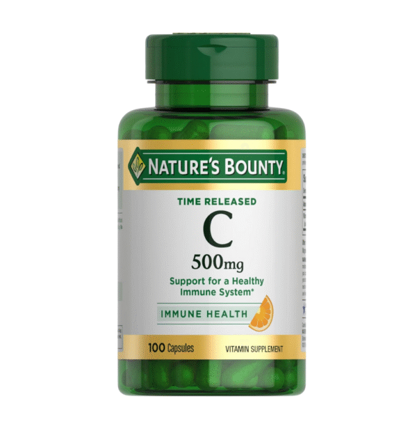 Nature's Bounty Vitamin C 500mg - 100 Capsules