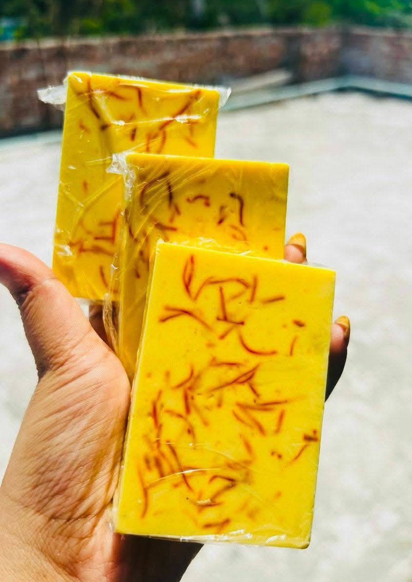Saffron Goat Milk Soap Pack